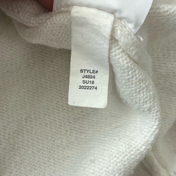 Madewell Cream Ruffle Sleeve Tee XS - Picture 9 of 10